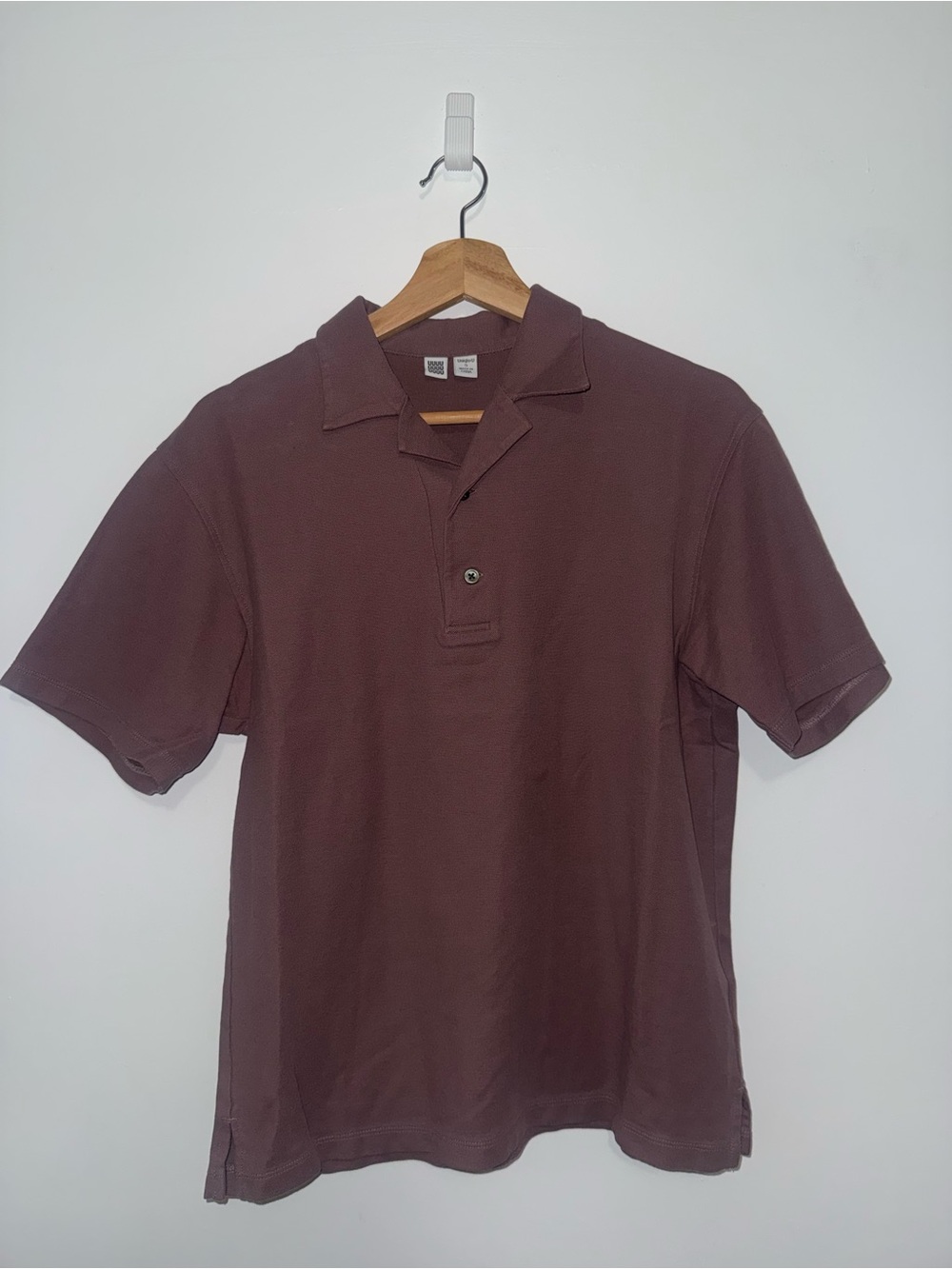 Uniqlo U Men's Polo Shirt - Dark Brown